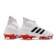 Scarpe da calcio adidas Predator Mania 19.1 FG ADV Bianco Nero Rosso