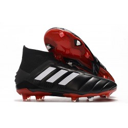 Scarpe da calcio adidas Predator 19.1 FG Nero Rosso Bianco