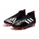 Scarpe da calcio adidas Predator 19.1 FG Nero Rosso Bianco