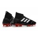 Scarpe da calcio adidas Predator 19.1 FG Nero Rosso Bianco