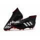 Scarpe da calcio adidas Predator 19.1 FG Nero Rosso Bianco