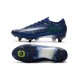 Nike Mercurial Vapor XIII Elite SG-PRO AC Blu Void Volt Bianco