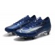 Nike Mercurial Vapor XIII Elite SG-PRO AC Blu Void Volt Bianco