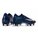 Nike Mercurial Vapor XIII Elite SG-PRO AC Blu Void Volt Bianco