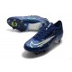 Nike Mercurial Vapor XIII Elite SG-PRO AC Blu Void Volt Bianco