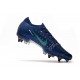 Nike Mercurial Vapor XIII Elite SG-PRO AC Blu Void Volt Bianco