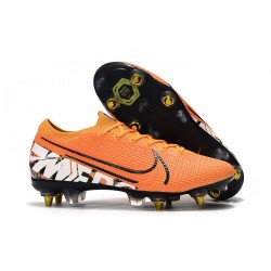 Nike Mercurial Vapor XIII Elite SG-PRO AC Arancione Bianco