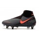 Nike Phantom VSN Elite-DF SG PRO AC Grigio Scuro Mango Acceso Nero