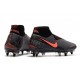 Nike Phantom VSN Elite-DF SG PRO AC Grigio Scuro Mango Acceso Nero