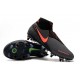 Nike Phantom VSN Elite-DF SG PRO AC Grigio Scuro Mango Acceso Nero