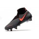 Nike Phantom VSN Elite-DF SG PRO AC Grigio Scuro Mango Acceso Nero