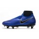 Nike Phantom VSN Elite-DF SG PRO AC Bianco Nero Blu Racer