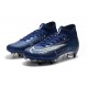 Nike Mercurial Superfly 7 Elite SG-PRO Anti-Clog Blu Void Volt Bianco