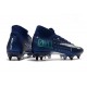 Nike Mercurial Superfly 7 Elite SG-PRO Anti-Clog Blu Void Volt Bianco