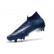 Nike Mercurial Superfly 7 Elite SG-PRO Anti-Clog Blu Void Volt Bianco