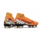 Nike Mercurial Superfly 7 Elite SG-PRO Anti-Clog Arancione Bianco