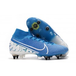 Nike Mercurial Superfly 7 Elite SG-PRO Anti-Clog New Lights Blu