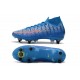 Nike Mercurial Superfly 7 Elite SG-PRO Anti-Clog Blu Rosso