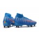 Nike Mercurial Superfly 7 Elite SG-PRO Anti-Clog Blu Rosso