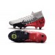 Nike Mercurial Superfly 7 Elite SG-PRO Neymar Cromo Nero Rosso Orbita