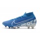 Nike Mercurial Superfly 7 Elite AG-Pro New Lights Blu Bianco