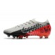 Nike Mercurial Vapor 13 Elite AG-Pro Neymar Cromo Nero Rosso Orbita Platino