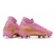 Nike Scapra Mercurial Superfly 7 Elite SE FG Rosa Oro