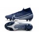 Nike Scapra Mercurial Superfly 7 Elite SE FG Blu Bianco