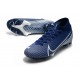 Nike Scapra Mercurial Superfly 7 Elite SE FG Blu Bianco