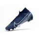 Nike Scapra Mercurial Superfly 7 Elite SE FG Blu Bianco