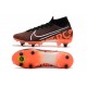 Nike Mercurial Superfly 7 Elite SG-PRO Anti-Clog Nero Bianco Cremisi