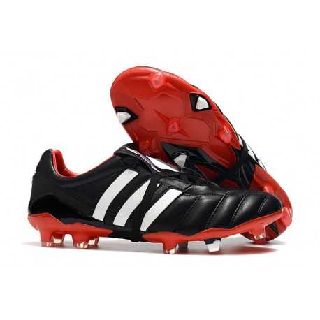 Scarpe da Calcio Adidas Predator Mania FG Nero Rosso Bianco