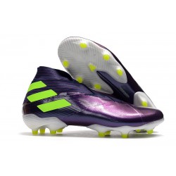 Adidas Nemeziz 19+ FG Nuovo Scarpa Viola Verde