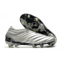 Scarpa Nuovo Adidas Copa 20+ FG Argento Giallo Solar