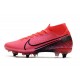 Nike Mercurial Superfly 7 Elite SG-PRO Anti-Clog Cremisi Laser Nero