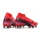 Nike Mercurial Superfly 7 Elite SG-PRO Anti-Clog Cremisi Laser Nero