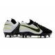 Scarpa Nike Legend 8 Elite SG-PRO Anti-Clog Traction Nero Bianco