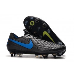 Scarpa Nike Legend 8 Elite SG-PRO Anti-Clog Traction Nero Blu