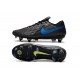 Scarpa Nike Legend 8 Elite SG-PRO Anti-Clog Traction Nero Blu