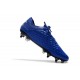 Scarpa Nike Legend 8 Elite SG-PRO Anti-Clog Traction Blu Argento