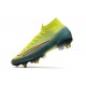 Nike Mercurial Superfly 7 Elite SG-PRO Anti-Clog Limone Venom Nero Verde