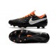 Scarpe da Calcio Nike Tiempo Legend VIII FG - Nero Arancione Bianco