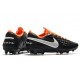 Scarpe da Calcio Nike Tiempo Legend VIII FG - Nero Arancione Bianco