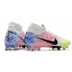 Nike Mercurial Superfly 7 Elite AG-Pro Neymar Bianco Nero Blu Racer Volt