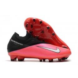 Scarpe Nike Phantom Vision 2 Elite FG Cremisi Laser Argento Nero