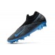 Scarpe Nike Phantom Vision 2 Elite FG Nero Blu Laser Antracite