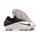 Scarpe Nike Phantom Vision 2 Elite FG Bianco Nero Cremisi Laser