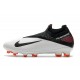 Scarpe Nike Phantom Vision 2 Elite FG Bianco Nero Cremisi Laser