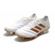 Adidas Copa 19.1 FG Scarpe da Calcio - Uomo Bianco Oro Metallico