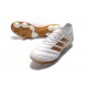 Adidas Copa 19.1 FG Scarpe da Calcio - Uomo Bianco Oro Metallico